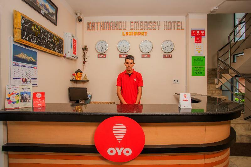 Kathmandu Embassy Hotel Bagian luar foto
